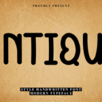 Antique Font - Featured Image