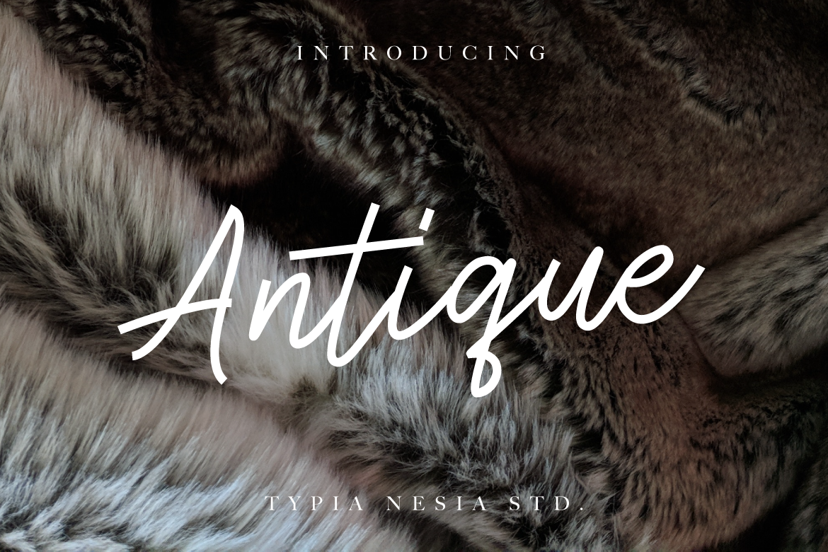 Antique Font - Featured Image