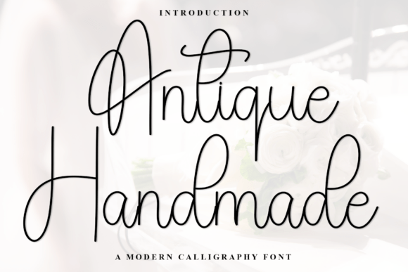 Antique Handmade Font - Featured Image