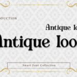 Antique Look Font - Featured Image