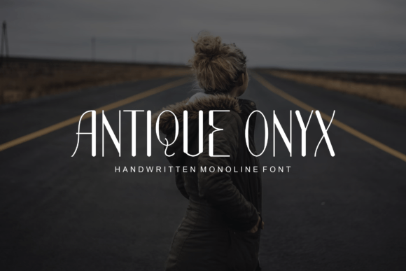 Antique Onyx Font - Featured Image