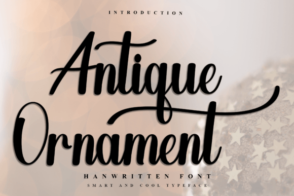Antique Ornament Font - Featured Image