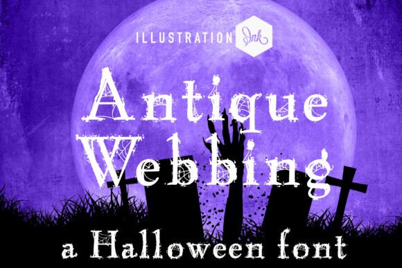 Antique Webbing Font - Featured Image