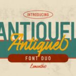 Antiquel Font - Featured Image