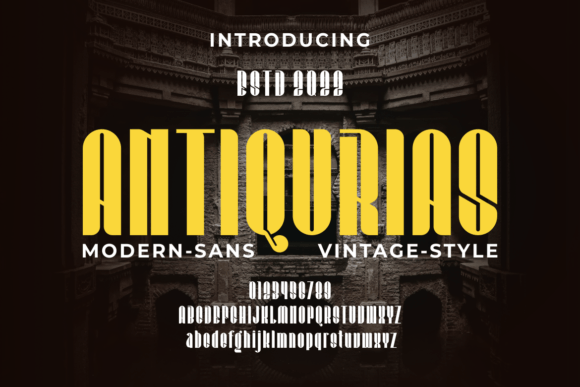Antiqurias Font - Featured Image