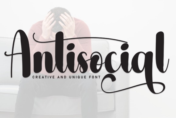 Antisocial Font - Featured Image
