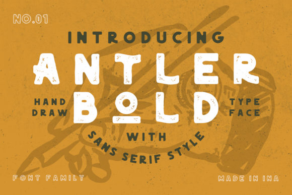 Antler Bold Font - Featured Image