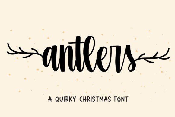 Antlers Font - Featured Image