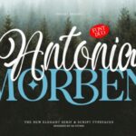 Antonia Morben Duo Font - Featured Image