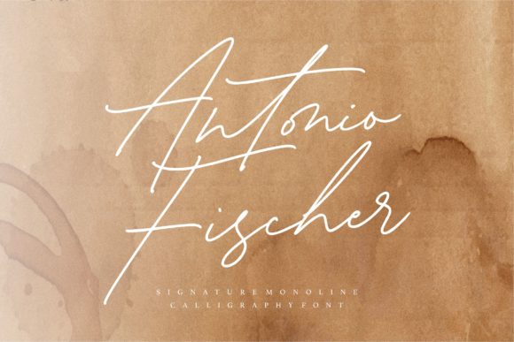 Antonio Fischer Font - Featured Image