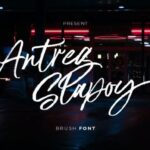 Antreg Slapoy Font - Featured Image