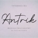 Antrik Font - Featured Image