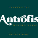 Antrofis Font - Featured Image