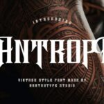 Antrope Font - Featured Image