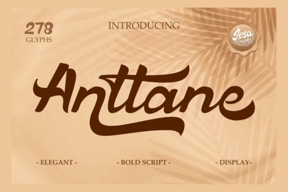 Anttane Font - Featured Image