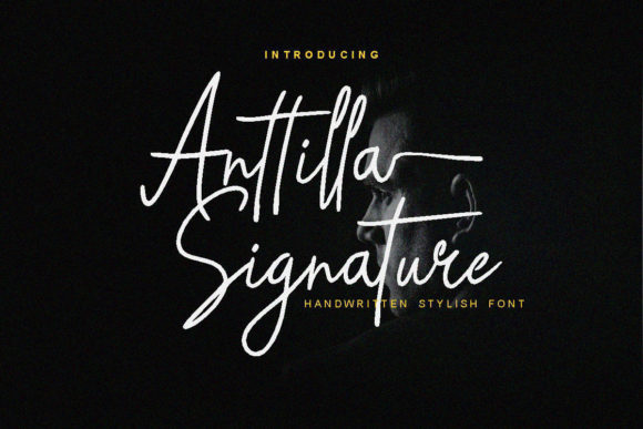 Anttilla Signature Font - Featured Image