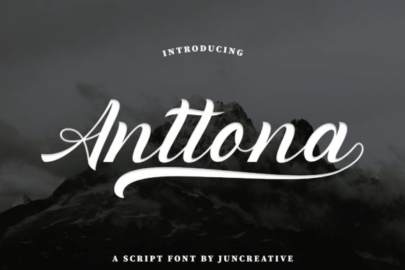 Anttona Font - Featured Image