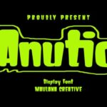 Anutic Font - Featured Image
