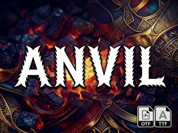 Anvil Font - Featured Image