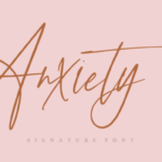 Anxiety Font - Featured Image