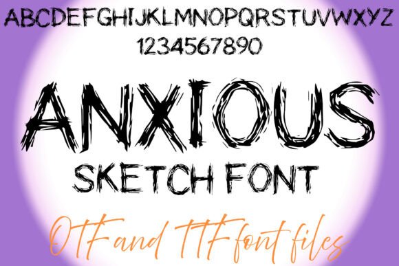 Anxious Font - Featured Image