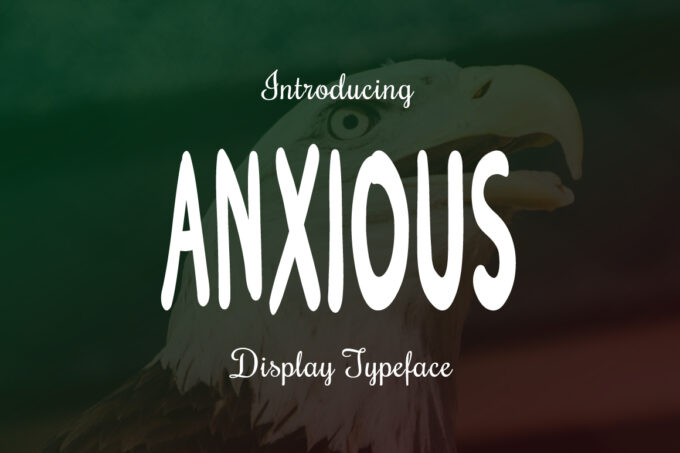 Anxious Font - Featured Image