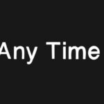 Any Time Font - Featured Image