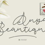 Anya Beautique Font - Featured Image