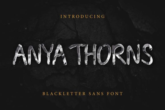 Anya Thorns Font - Featured Image