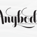 Anybody Font - Featured Image