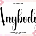 Anybody Font - Featured Image