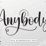 Anybody Font - Featured Image