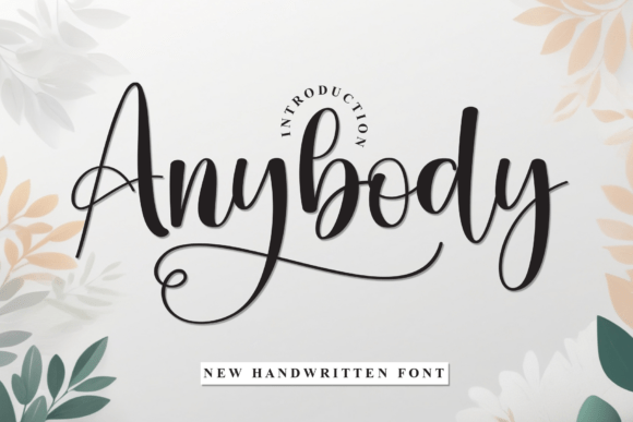 Anybody Font - Featured Image