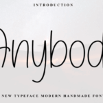 Anybody Font - Featured Image