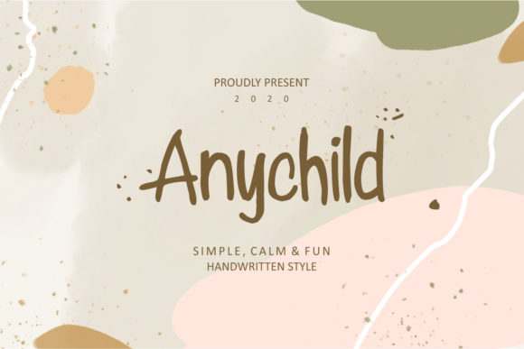 Anychild Font - Featured Image