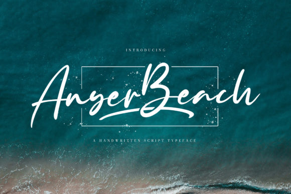 Anyer Beach Font - Featured Image