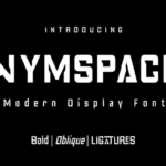 Anymspace Font - Featured Image