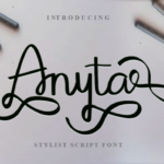 Anyta Font - Featured Image