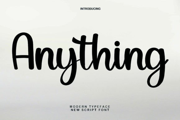 Anything Font - Featured Image