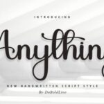 Anything Font - Featured Image