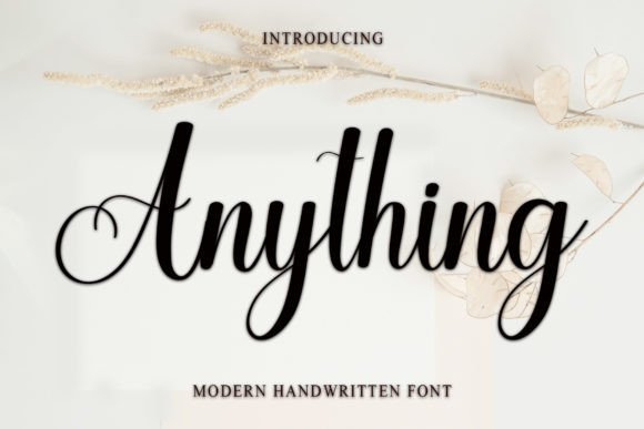 Anything Font - Featured Image