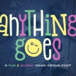 Anything Goes Font - Featured Image