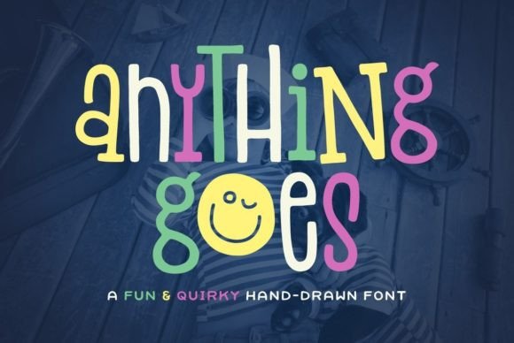 Anything Goes Font - Featured Image
