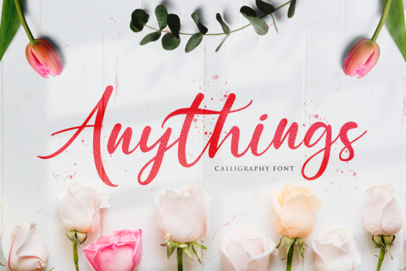 Anythings Font - Featured Image