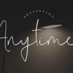 Anytime Font - Featured Image