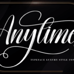 Anytimes Font - Featured Image