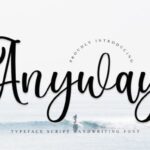 Anyway Font - Featured Image