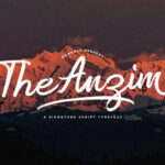 Anzim Font - Featured Image