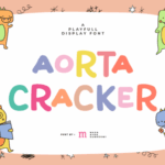 Aorta Cracker Font - Featured Image