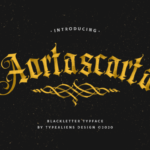 Aortascarta Font - Featured Image